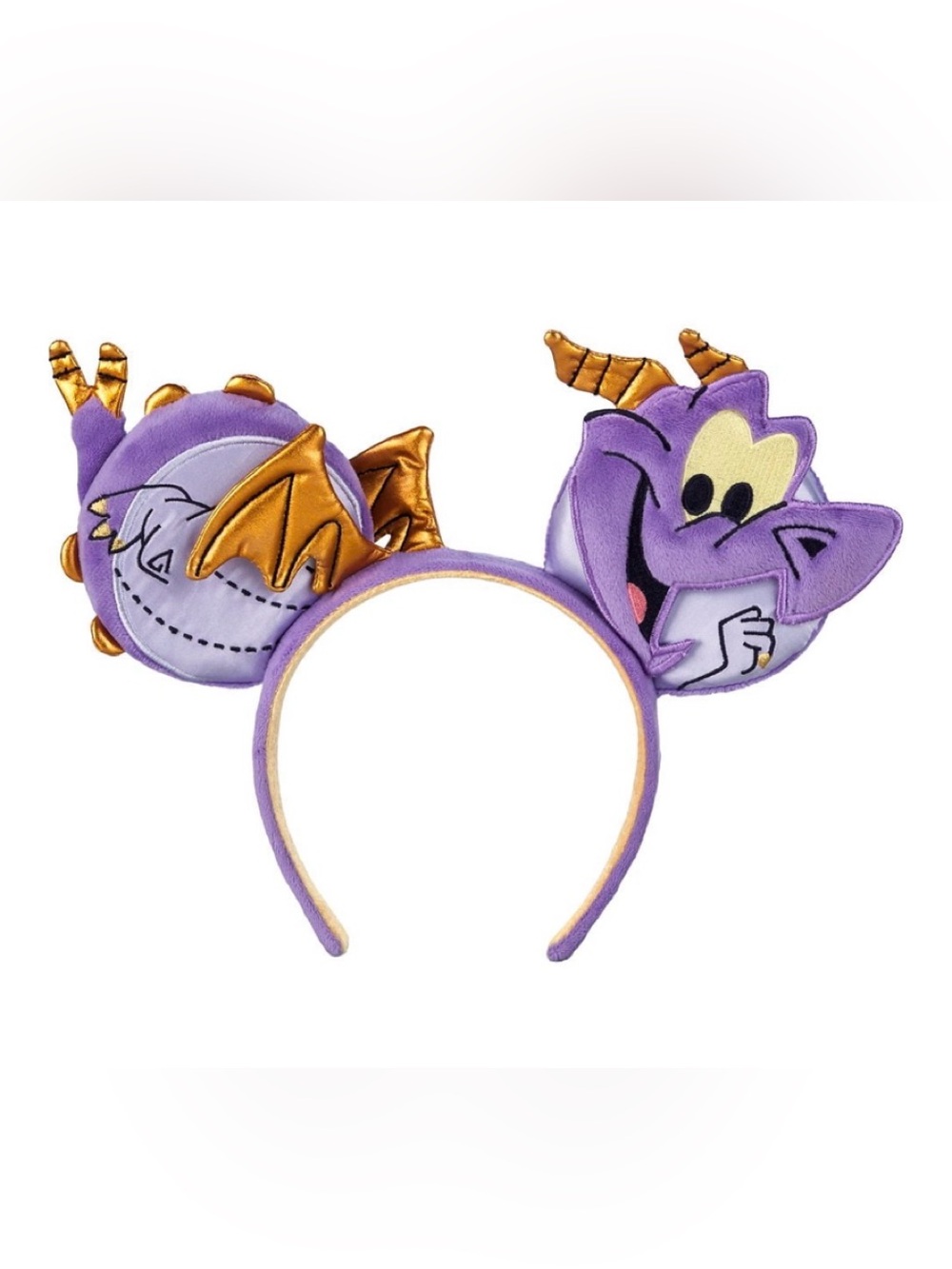 2024 Disney Parks Figment Journey Imagination Plush Minnie Ears Headband